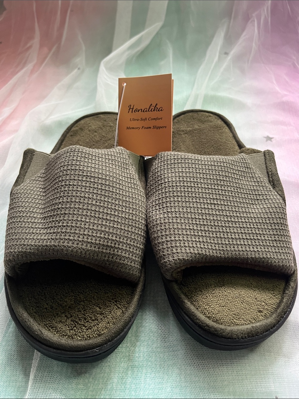 Men's Slip-On Loafers in Olive